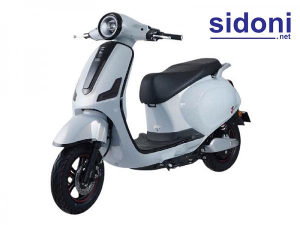 Xe máy điện JVC VESPA S6 trắng