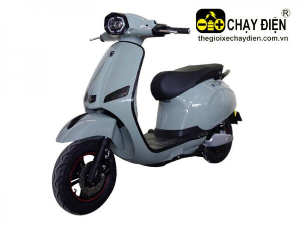 XE MÁY ĐIỆN JVC VESPA SS XANH NGỌC