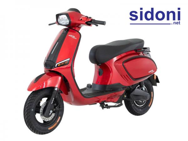 Xe máy điện NISPA VIORA đỏ đen