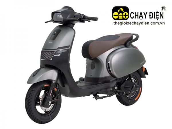 XE MÁY ĐIỆN OSAKAR VESPA ROVA XÁM ĐEN
