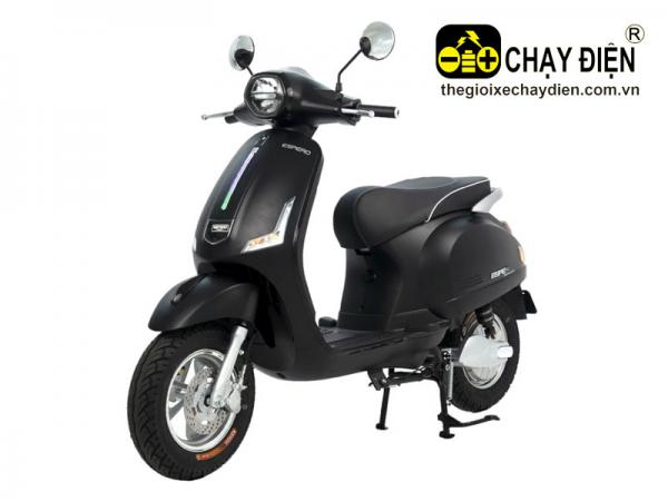 XE MÁY ĐIỆN VESPA ESPERO DIAMOND PRO ĐEN MỜ