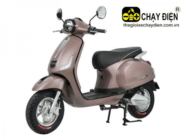 XE MÁY ĐIỆN VESPA ESPERO DIAMOND PRO NÂU