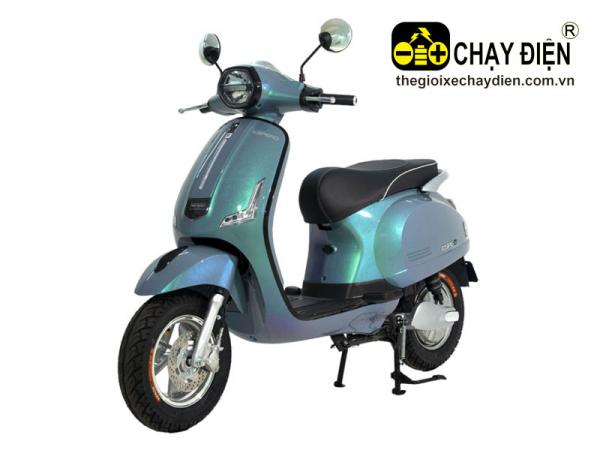 XE MÁY ĐIỆN VESPA ESPERO DIAMOND PRO XANH MÃ NÃO