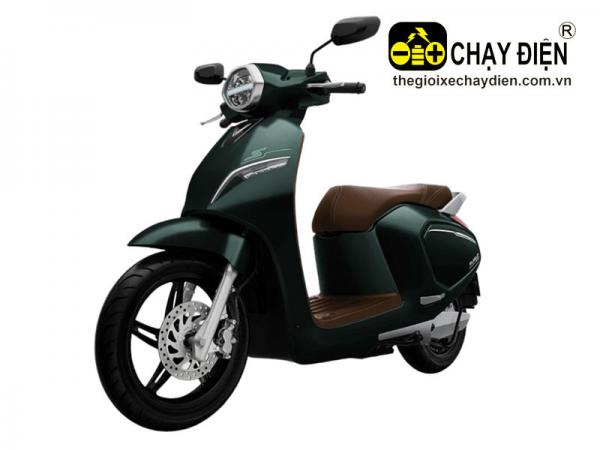 XE MÁY ĐIỆN VINFAST KLARA S XANH RÊU