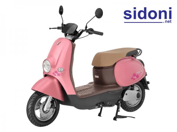Xe máy điện VinFast Motio hồng cánh sen