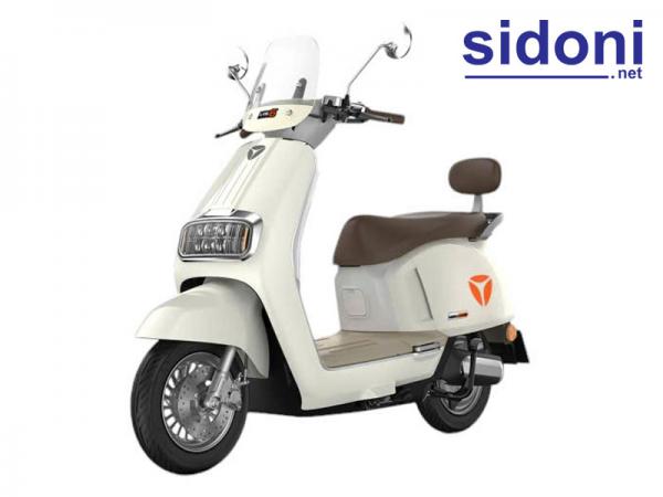 Xe máy điện YADEA OSSY kem