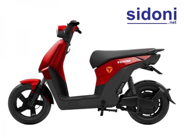 Xe máy điện Yadea Vekoo đỏ đen
