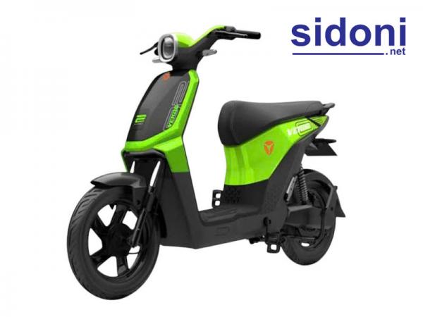 Xe máy điện Yadea Vekoo xanh lá đen