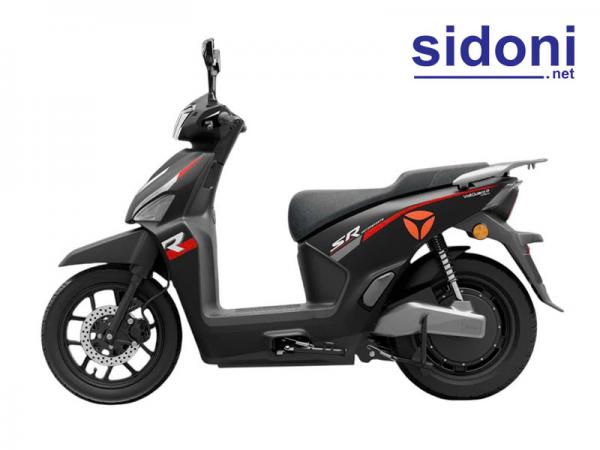 Xe máy điện Yadea VOLTGUARD P đen mờ