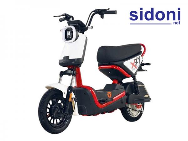 Xe máy điện Yadea X-Sky đỏ trắng đen