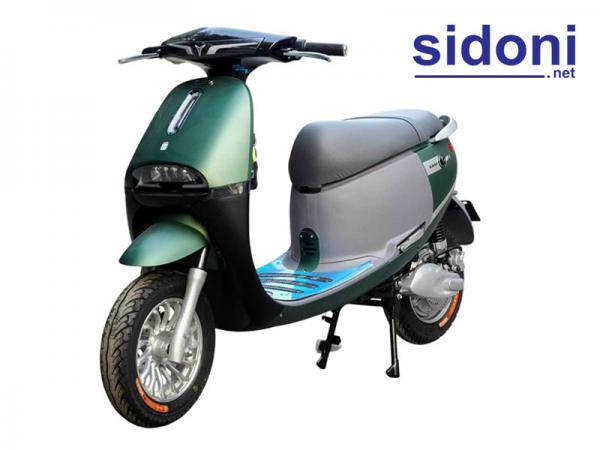 Xe máy điện Yaka Gogo xanh quân đội