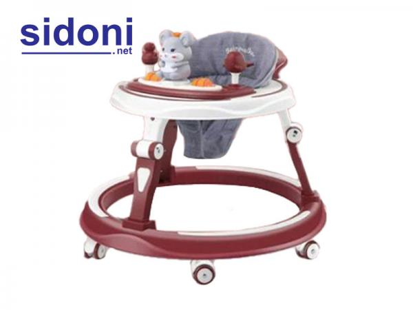 Xe tập đi cho bé 509 nâu trắng