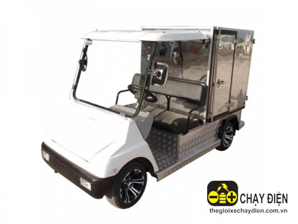 XE XĂNG SANYO CŨ CHỞ HÀNG THÙNG KÍN INOX