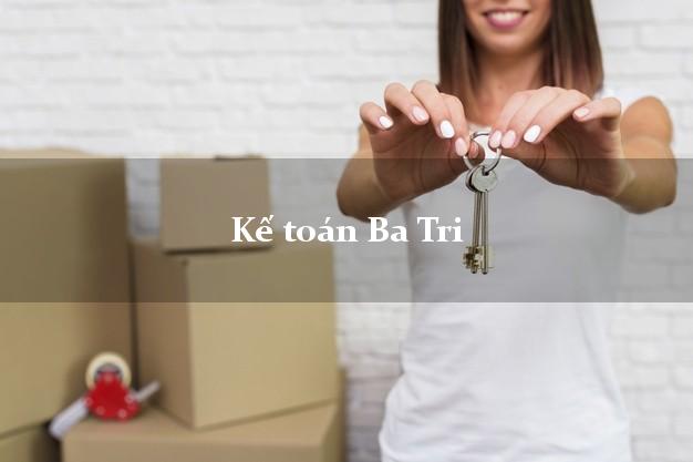Dịch vụ Kế toán Ba Tri Bến Tre trọn gói