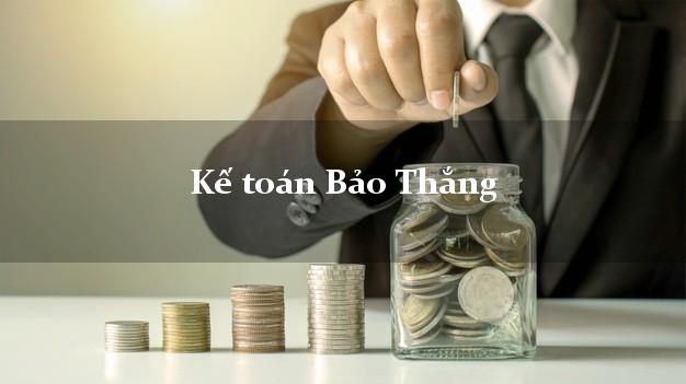 Dịch vụ Kế toán Bảo Thắng Lào Cai trọn gói