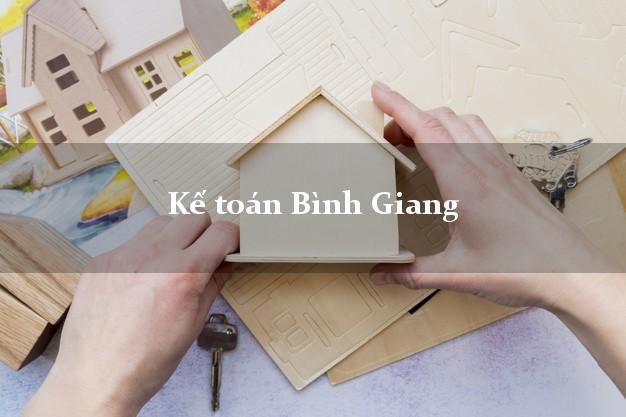 Dịch vụ Kế toán Bình Giang Hải Dương trọn gói