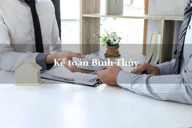 Dịch vụ Kế toán Bình Thủy Cần Thơ trọn gói