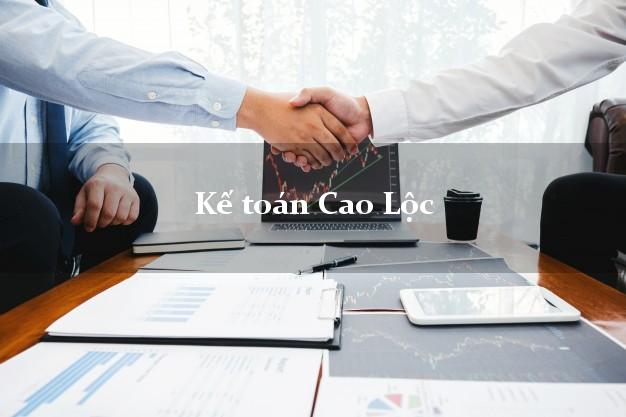 Dịch vụ Kế toán Cao Lộc Lạng Sơn trọn gói