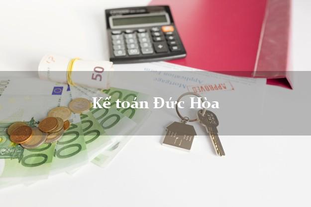 Dịch vụ Kế toán Đức Hòa Long An trọn gói