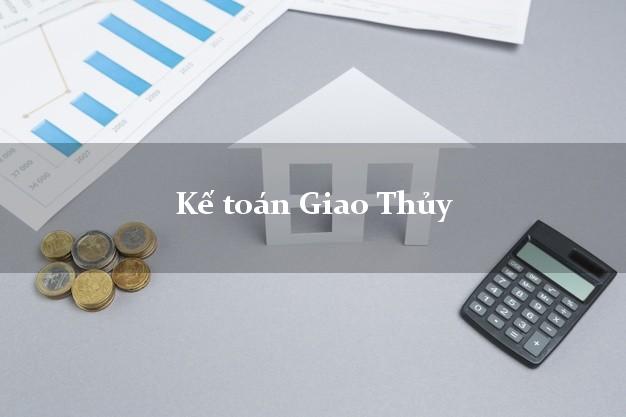 Dịch vụ Kế toán Giao Thủy Nam Định trọn gói