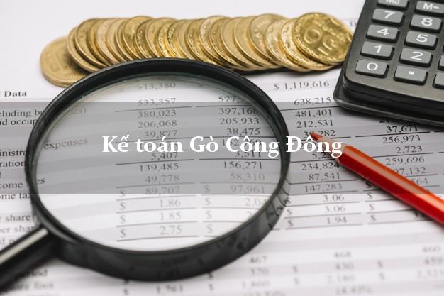 Dịch vụ Kế toán Gò Công Đông Tiền Giang trọn gói