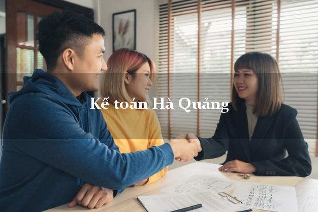 Dịch vụ Kế toán Hà Quảng Cao Bằng trọn gói