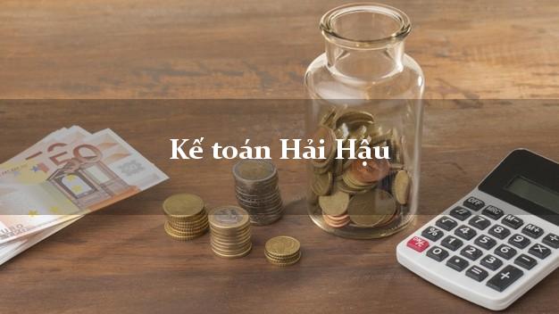 Dịch vụ Kế toán Hải Hậu Nam Định trọn gói