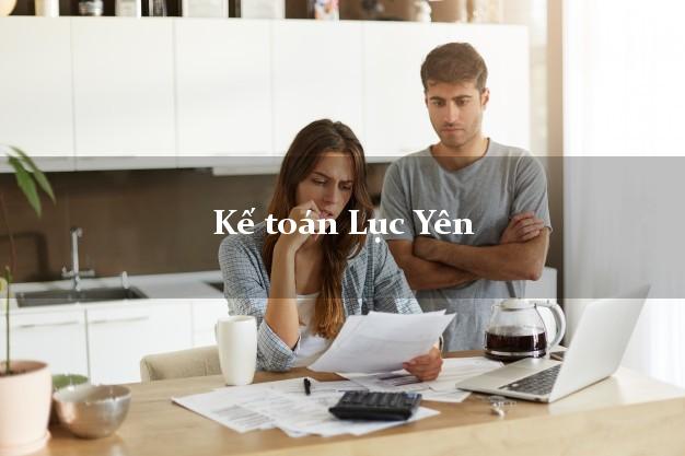 Dịch vụ Kế toán Lục Yên Yên Bái trọn gói