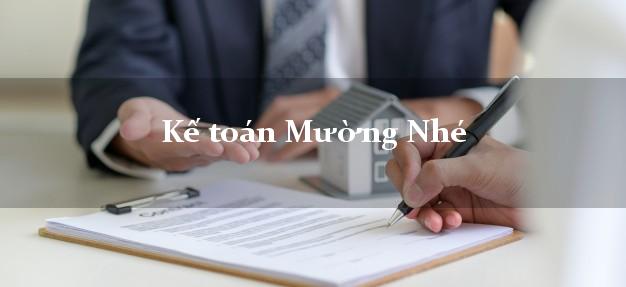 Dịch vụ Kế toán Mường Nhé Điện Biên trọn gói