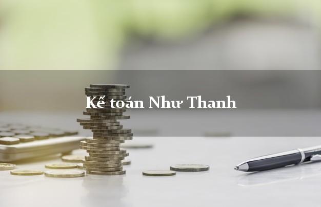 Dịch vụ Kế toán Như Thanh Thanh Hóa trọn gói