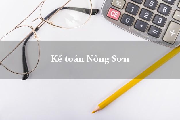Dịch vụ Kế toán Nông Sơn Quảng Nam trọn gói