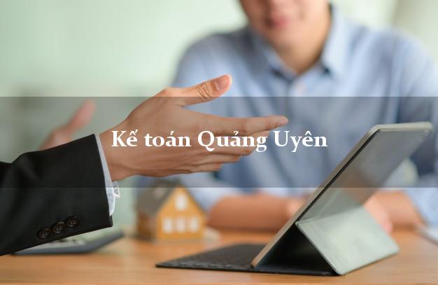 Dịch vụ Kế toán Quảng Uyên Cao Bằng trọn gói