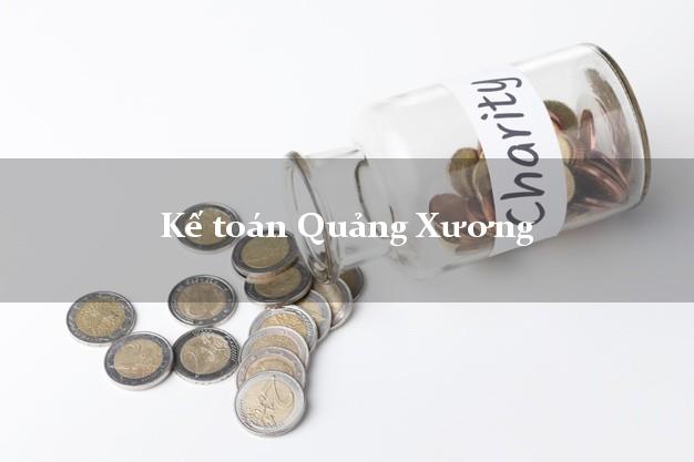 Dịch vụ Kế toán Quảng Xương Thanh Hóa trọn gói