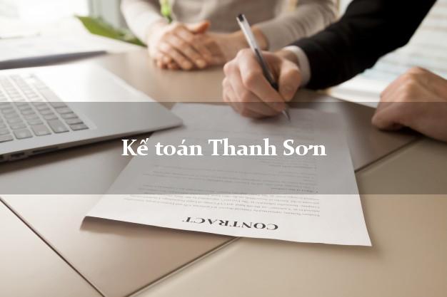 Dịch vụ Kế toán Thanh Sơn Phú Thọ trọn gói
