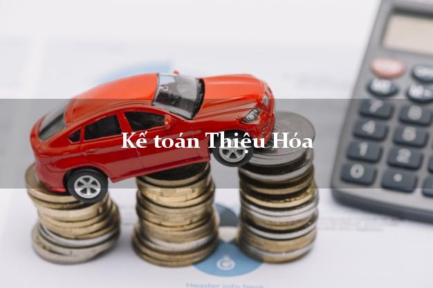 Dịch vụ Kế toán Thiệu Hóa Thanh Hóa trọn gói