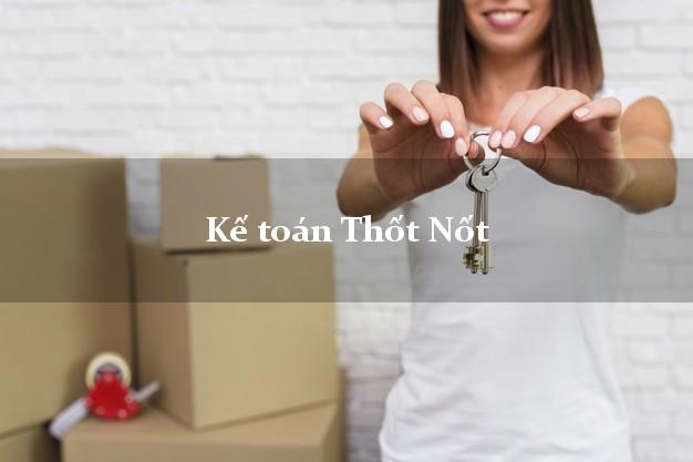 Dịch vụ Kế toán Thốt Nốt Cần Thơ trọn gói