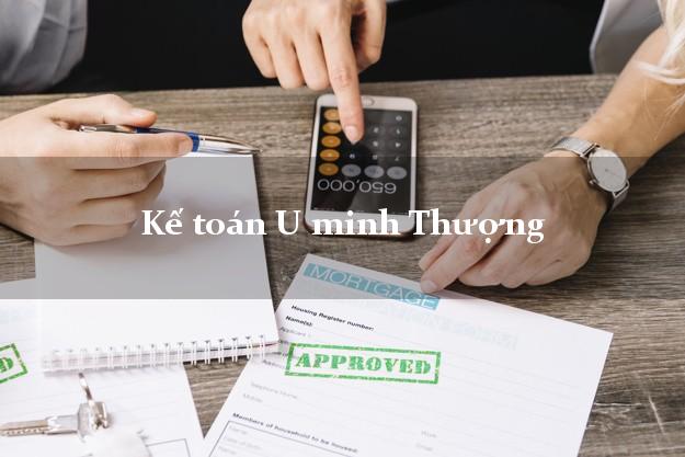 Dịch vụ Kế toán U minh Thượng Kiên Giang trọn gói