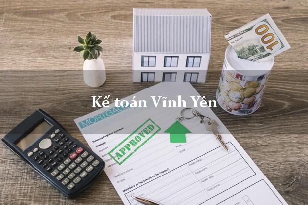 Dịch vụ Kế toán Vĩnh Yên Vĩnh Phúc trọn gói