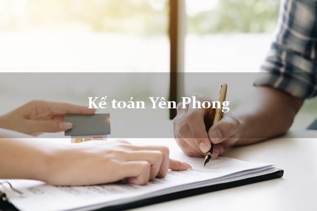 Dịch vụ Kế toán Yên Phong Bắc Ninh trọn gói
