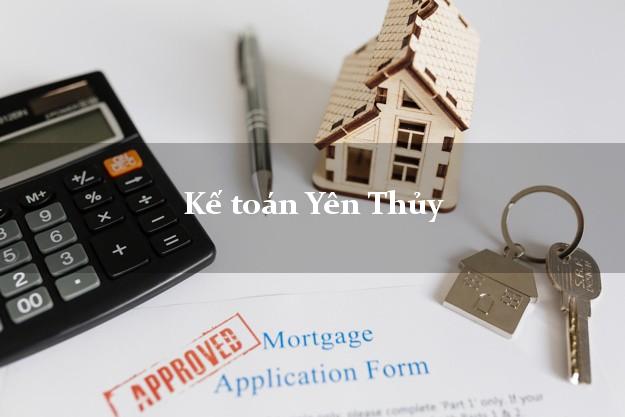 Dịch vụ Kế toán Yên Thủy Hòa Bình trọn gói