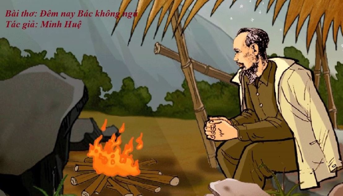Bài thơ thể hiện tấm lòng yêu thương sâu sắc của Bác đối với nhân dân và bộ đội Việt Nam