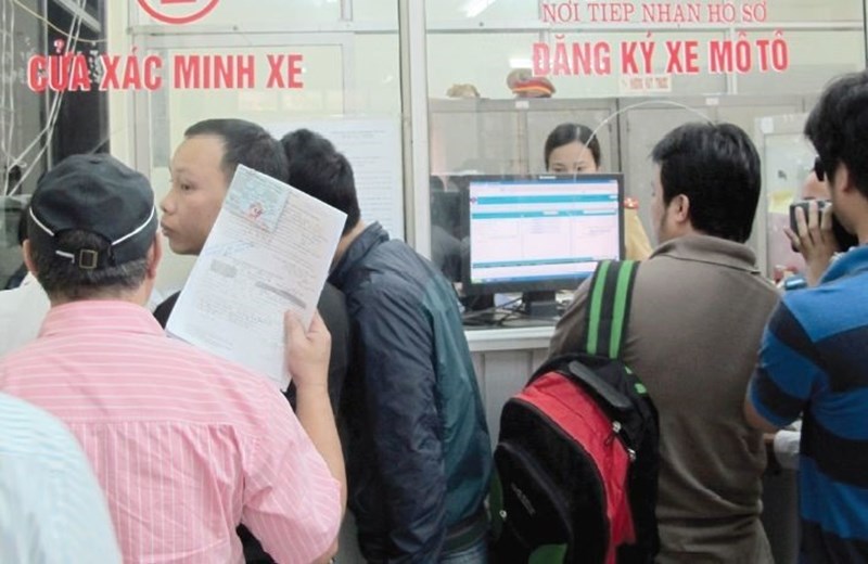 Tỉnh Vĩnh Phúc có thủ tục đăng ký xe máy và xe ô tô bao gồm hồ sơ và các giấy tờ có liên quan
