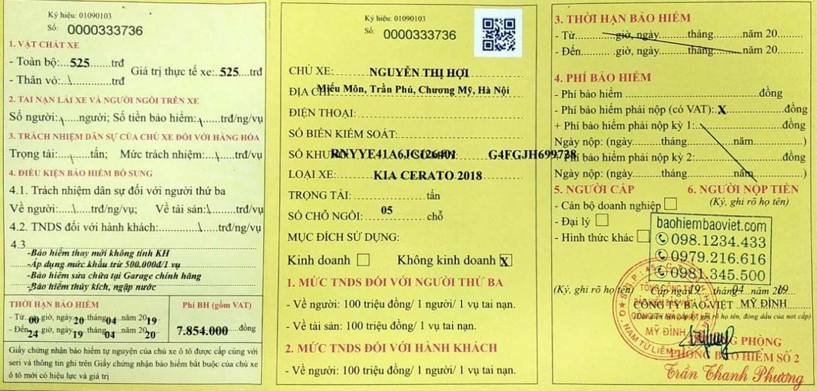 Trường hợp được chi trả bảo hiểm vật chất xe ô tô như xe bị đâm, va hay cháy, nổ,…