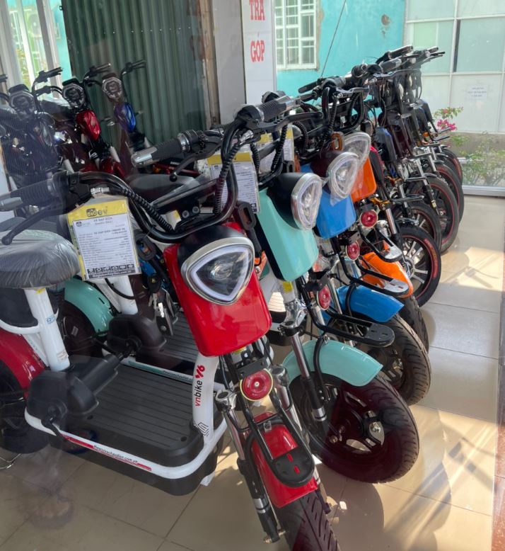 Vnbike V6 là mẫu xe có thiết kế trẻ trung, hiện đại phù hợp với mọi lứa tuổi