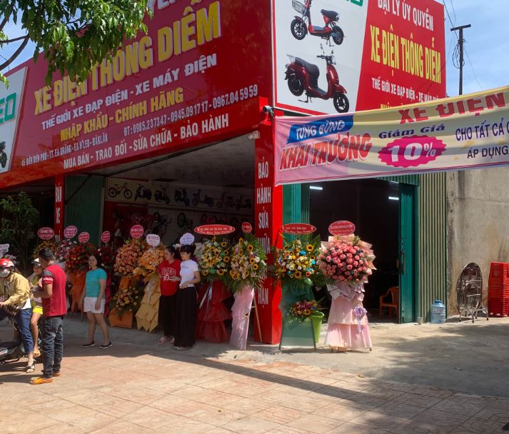 Nhân dịp khai trương, đại lý ủy quyền Thông Diễm đã có chương trình giảm giá 10% dành tặng cho tất cả quý khách hàng