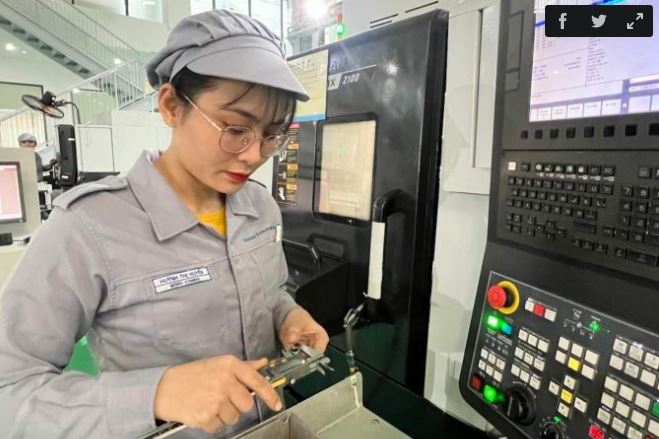 Có một số nước tiên tiến hiện nay đã chuyển qua giai đoạn sản xuất chip bán dẫn