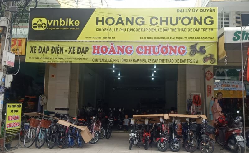 Thế Giới Xe Chạy Điện tiếp tục khai trương đại lý ủy quyền Hoàng Chương tại địa chỉ K3.Phố An Thạnh, Thành Phố Hồng Ngự, tỉnh Đồng Tháp