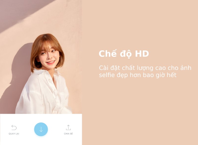 Chế độ full HD giúp bạn cho một bức ảnh hoàn hảo đến từng đường nét