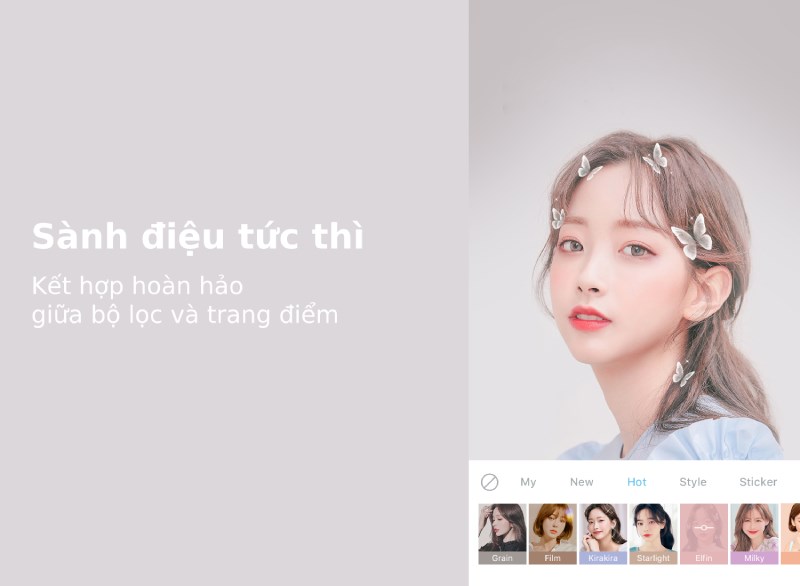Hiệu ứng làm đẹp giúp bạn tỏa sáng tức thì