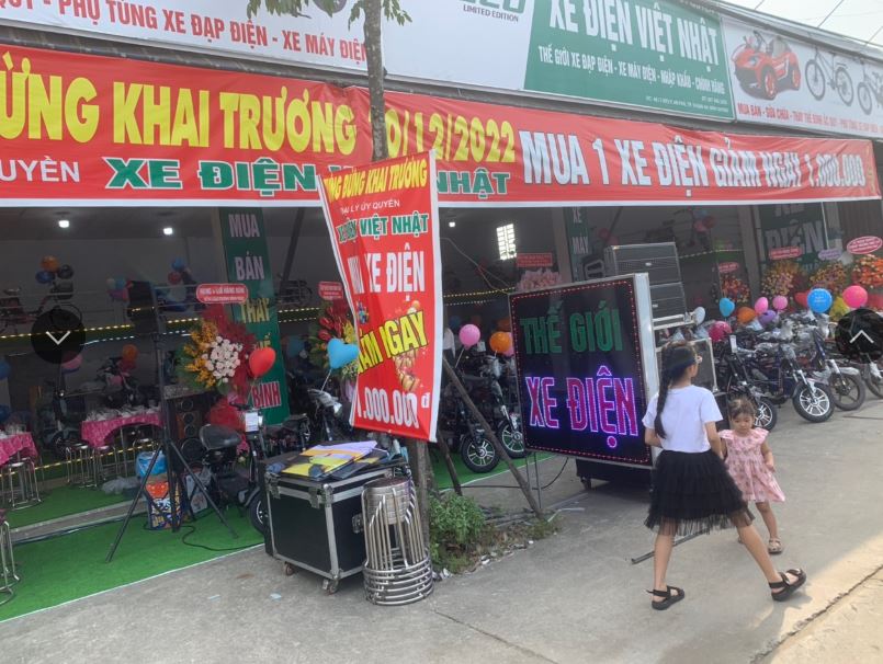 Đại lý ủy quyền xe điện Việt Nhật lại tiếp tục khai trương ra mắt tại An Phú, TP Thuận An, tỉnh Bình Dương